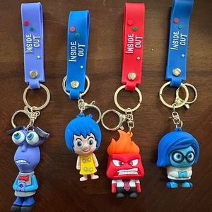 Inside Out Keychains/Purse Charms *Sold Separately*